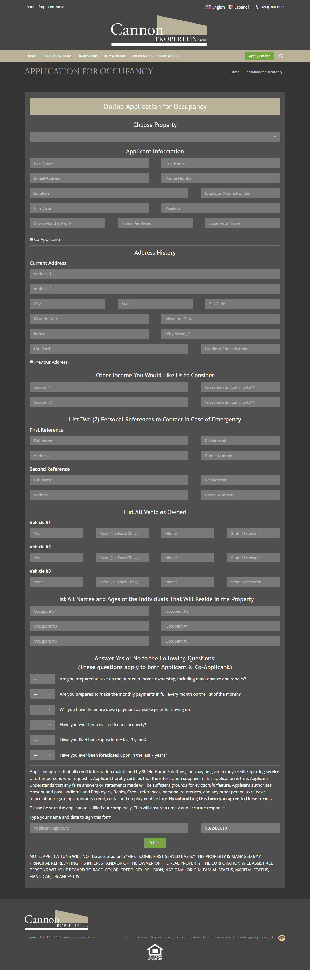  Design and Development Portfolio Cannon Properties Group