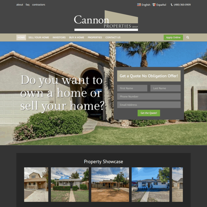  Design and Development Portfolio Cannon Properties Group