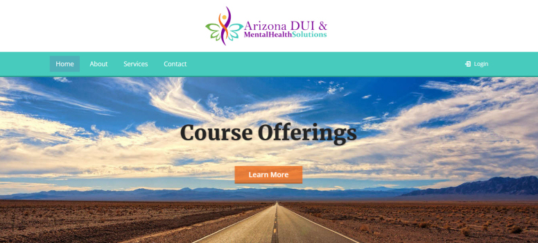 Web Design Portfolio Arizona DUI and Mental Health Solutions