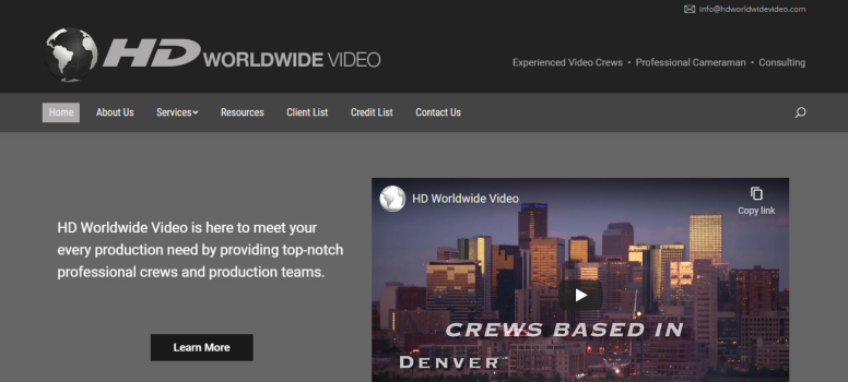 Web Design Portfolio HD Worldwide Video